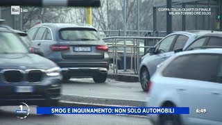 Smog e inquinamento non solo automobili  Unomattina 28012020 [upl. by Lyns]