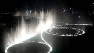 The Dubai Fountain  Time to Say Goodbye High Quality by Andrea Bocelli amp Sarah Brightman [upl. by Zerelda]