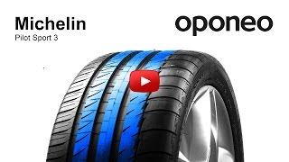 Tyre Michelin Pilot Sport 3 ● Summer Tyres ● Oponeo™ [upl. by Driskill499]