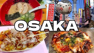 【OSAKA】6 MustTry Food Spots by Japanese local 【2024】 [upl. by Aitel]