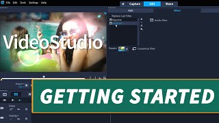 Getting Started with Corel VideoStudio [upl. by Enyak]