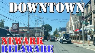 Newark  Delaware  4K Downtown Drive [upl. by Rollo]