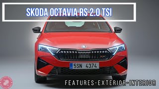 Skoda Octavia RS 2025 Combi Estate  Features  Exterior  Interior [upl. by Jahdol]