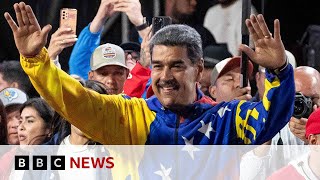 Venezuelas Maduro declared winner in disputed presidential vote  BBC News [upl. by Karylin]