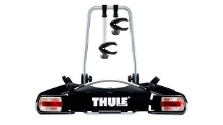 Bike Carrier Towbar  Thule EuroWay G2 with improved bike arms [upl. by Ellehcsor]