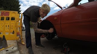 Mr2 Mk2 EBC brake upgrade SW20 followed by engine DISASTER [upl. by Sandie]