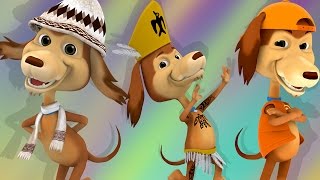 MI PERRO CHOCOLO  LOS BAILES DE CHOCOLO  CANCIONES INFANTILES  MÚSICA PARA JUGAR [upl. by Tarrel]