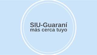 Como usar la app SIUGuaraní [upl. by Nollat]