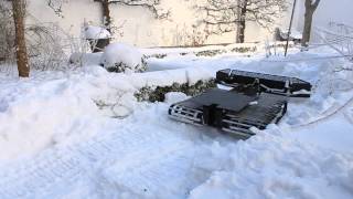 Pistenbully 600 18  Playing in the snow [upl. by Ahsener]