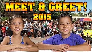 MEET amp GREET 2015 Come meet Evan amp Jillian from EvanTubeHD [upl. by Searcy305]