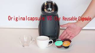 Original Capsule VS Our Reusable Capsule [upl. by Eilyah]