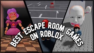 Best Escape Room Games On Roblox [upl. by Nailuj901]