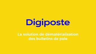 WESHARE  DIGIPOSTE LE COFFREFORT DIGITAL RH EN VIDEO [upl. by Orianna]