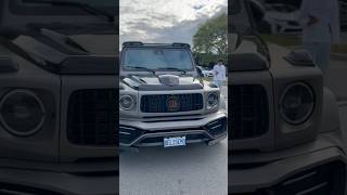 Brabus🔥 brabus mercedesamg shorts carspotting [upl. by Nnanerak]