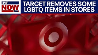 Target Backlash Stores remove some LGBTQ items ahead of Pride month  LiveNOW from FOX [upl. by Vail]