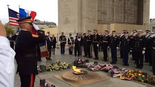 Melissa Venema performing Ill Silenzio at the Arc The Triomphe [upl. by Eiffe281]