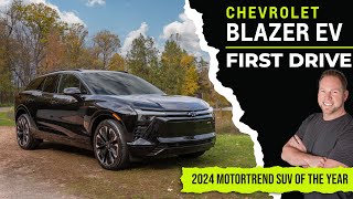 Chevy Blazer EV 2024 MotorTrend SUV of the Year  FIRST DRIVE [upl. by Nnylirej]