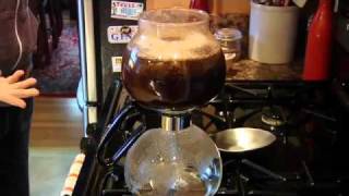 Yama Siphon Coffee Pot Demo  Testedcom Quick Look [upl. by Pace569]