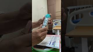 Inhaler Spiriva Respimat 25mcg cara guna how to use 2 puff every morning [upl. by Erehpotsirhc]