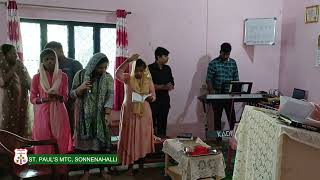 Aashrayavu Neene Yesayya Cover Song  St Pauls MTC Sonnenahalli [upl. by Jeffy]