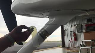 How to repair a cracked fiberglass fairing on an Airplane [upl. by Jaeger]