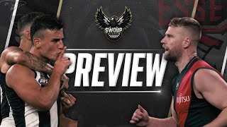 Preview  ANZAC Day 2024  Essendon vs Pies [upl. by Nicholle502]