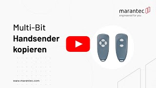 Handsender kopieren mit MultiBit  Marantec [upl. by Uhthna]