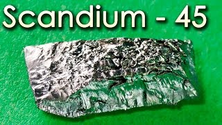 Scandium  A Metal that Produces STRANGE SOUNDS [upl. by Hemminger444]