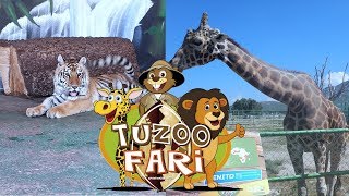 CONOCIENDO TUZOOFARI  ZOOLÓGICO EN HIDALGO  TUZOOFARI PACHUCA [upl. by Jerri127]