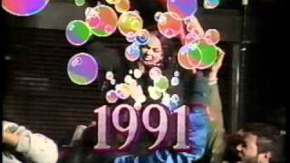 New Years Eve at Times Square  1990 to 1991  from CBS [upl. by Niraa]