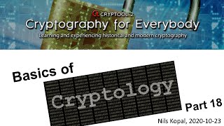 Basics of Cryptology – Part 18 Cryptography – Random Number Generators [upl. by Oiceladni945]