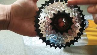 SunRace Thread Type 1334T 8 Speed Cog Review TAGALOG [upl. by Tse]