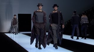 Giorgio Armani  2016 Fall Winter Menswear Collection [upl. by Silverman294]