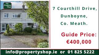 7 Court Hill Drive Dunboyne Co Meath [upl. by Htaras925]