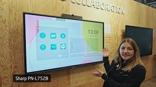 Sharp Collaboration Displays for Advanced Business and Classroom usage [upl. by Esej92]