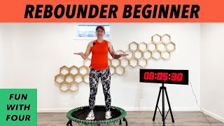 Mini Trampoline Workout For Seniors and Beginners  Earth amp Owl Rebounding 30 Minutes [upl. by Yeltsew]