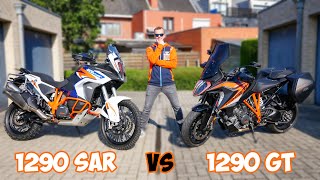 KTM Superduke 1290 GT vs Super Adventure R  Which one is BEST [upl. by Nerte282]