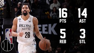 Spencer Dinwiddie Highlights  Warriors vs Nets  16th Dec 2023 [upl. by Eckblad273]