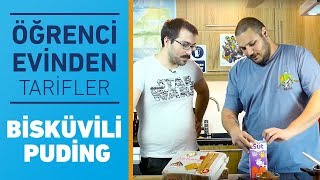 Öğrenci Evinden Tarifler Bisküvili Puding [upl. by Burley]