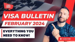 Breaking News February 2024 Visa Bulletin Updates and Predictions [upl. by Keffer]