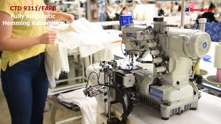 CTD9311FAPB Fully Automatic Hemming Automation System [upl. by Ittap]