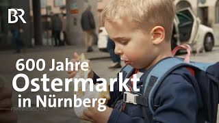 Hasen und OsterDeko Ostermarkt in Nürnberg  mit langer Tradition  Frankenschau  BR [upl. by Merrel726]