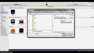 Install ipa file using iTunes [upl. by Eckart]