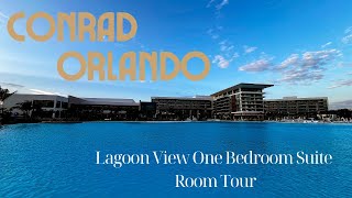 3 Miles from Magic Kingdom  Conrad Orlando  Lagoon View Suite King Bed [upl. by Ahsaetan794]