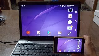 How to Connect Mobile to Laptop  Share Mobile Screen on Laptop [upl. by Haraz]