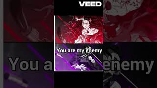 I see who you are you are my enemy version demon slayers giomei sanemi muichiro giyu rengoku [upl. by Loriner]