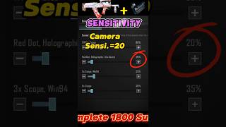 Groza🔥 Sensitivity settings🎯📱red dotzero recoil sensitivitybgmipubgmobileshortsviral [upl. by Borlow]