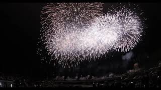 【大空中ナイアガラ】 熱海海上花火大会2024 春 Atami Fireworks Festival Spring Japan 4K [upl. by Nylkcaj]