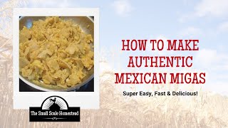 How To Make Authentic Mexican Migas [upl. by Assillim]