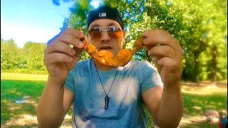 Catch N’ Cook Cajun Fried FROG LEGS With Sriracha Ranch and Blackened Bluegill [upl. by Mildred]